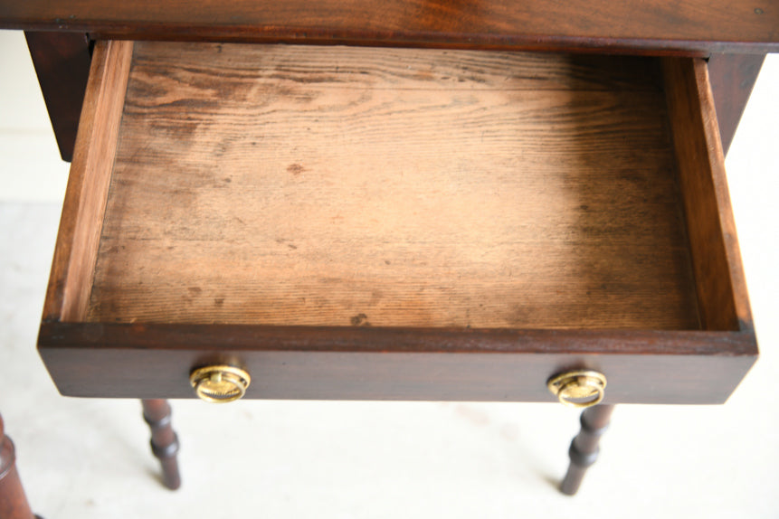 Antique Mahogany Side Table