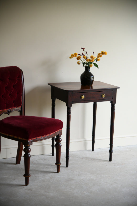 Antique Mahogany Side Table