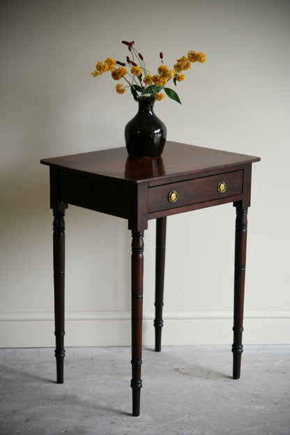 Antique Mahogany Side Table