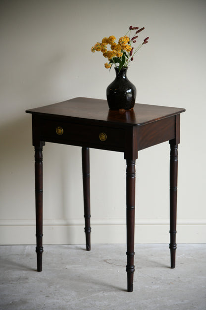 Antique Mahogany Side Table