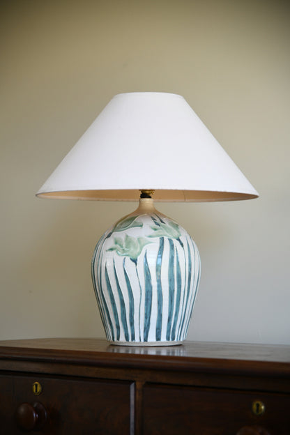 Vintage Ceramic Tulip Lamp