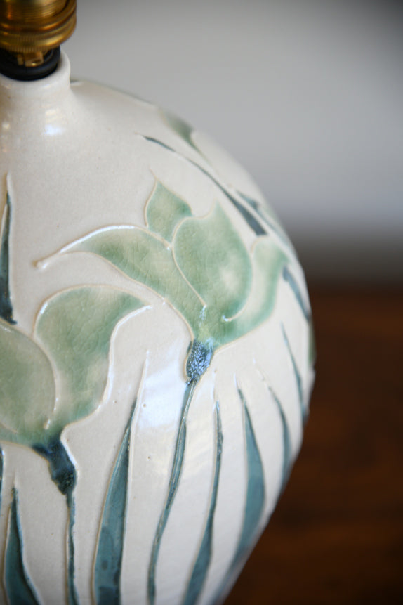 Vintage Ceramic Tulip Lamp