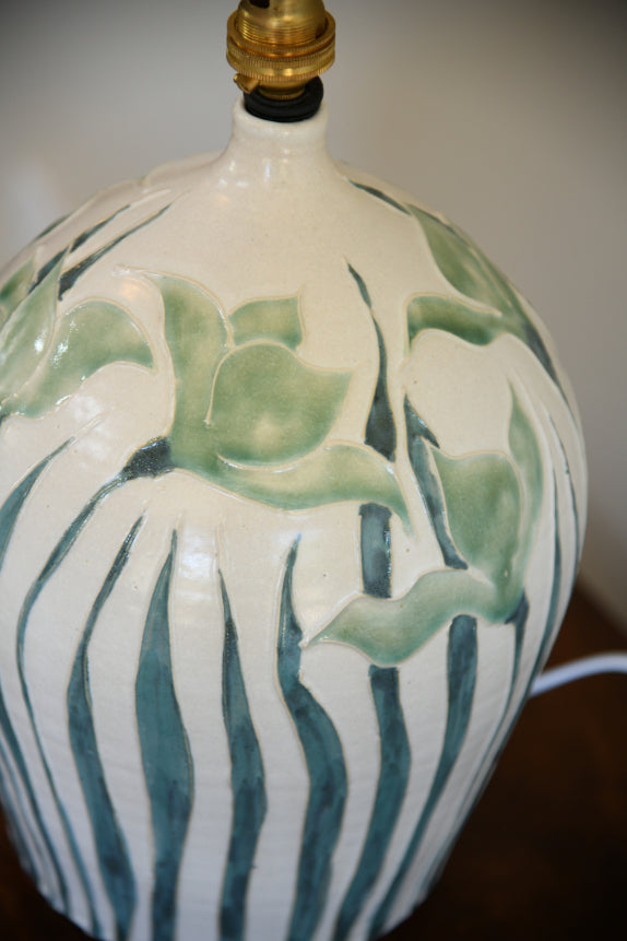 Vintage Ceramic Tulip Lamp