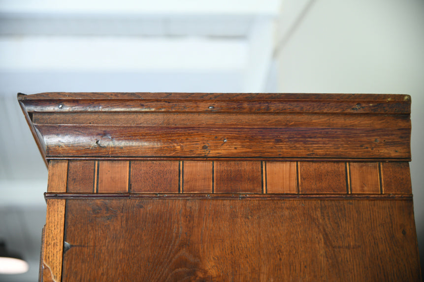 Antique Oak Georgian Chest on Chest