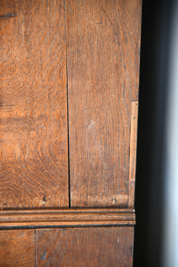 Antique Oak Georgian Chest on Chest