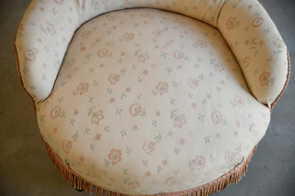 Antique Upholstered Occasional Chair