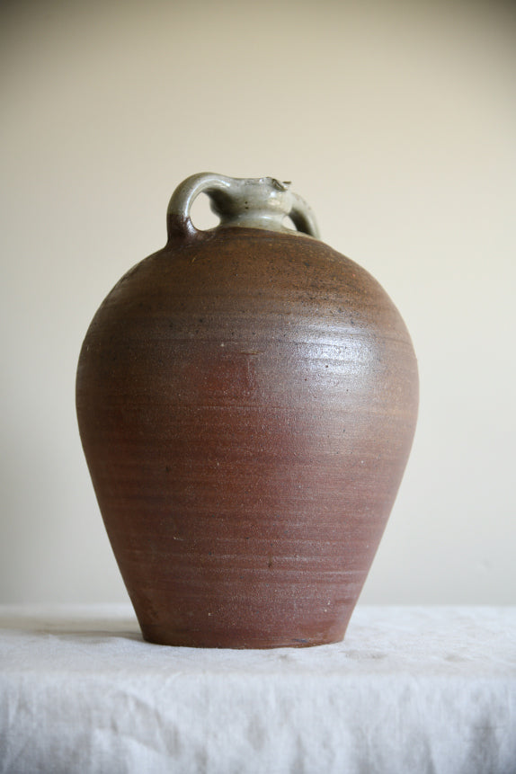 Large Decorative Glazed Jug