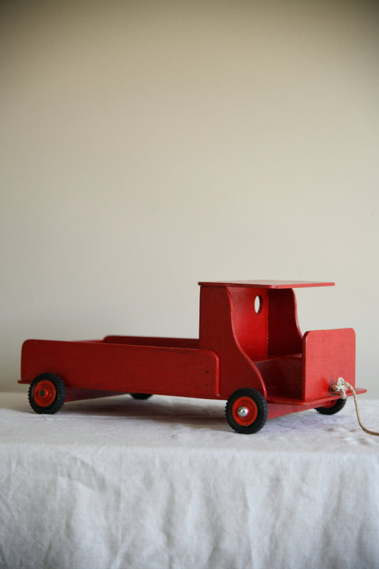 Vintage Scratch Built Childs Toy Truck