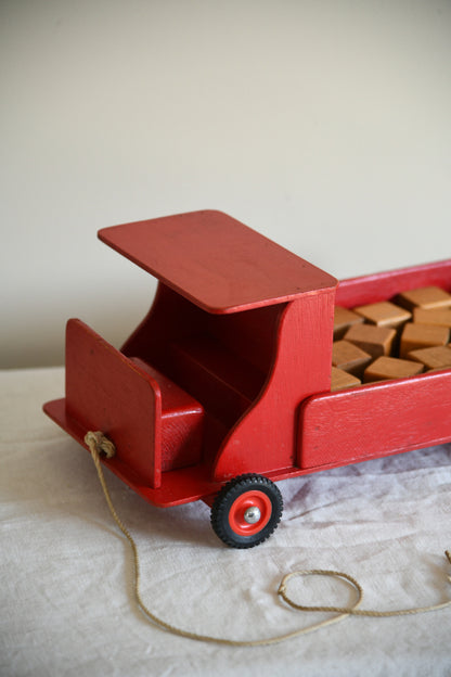 Vintage Scratch Built Childs Toy Truck