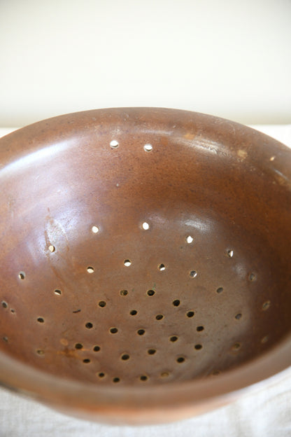 Salt Glaze Colander