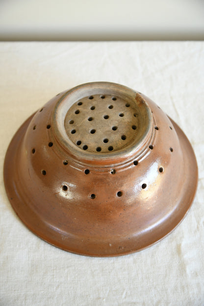 Salt Glaze Colander