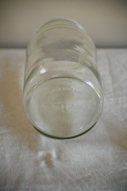 Vintage Large Glass Sweet Jar