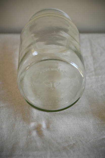 Vintage Large Glass Sweet Jar