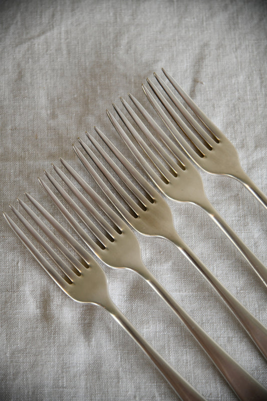 5 Vintage Small Forks