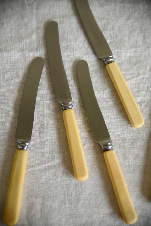 5 Vintage Butter Knives