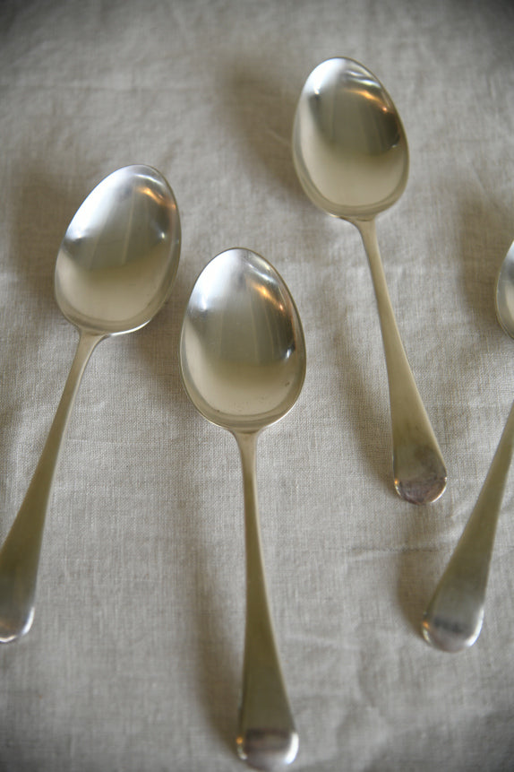 4 Vintage EPNS Tablespoons