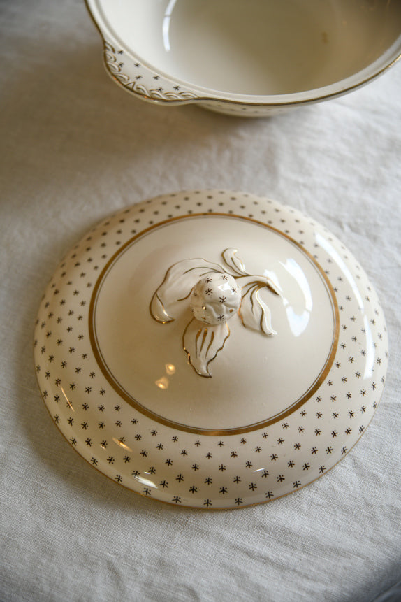 Vintage John Maddock Ivory Ware Tureen