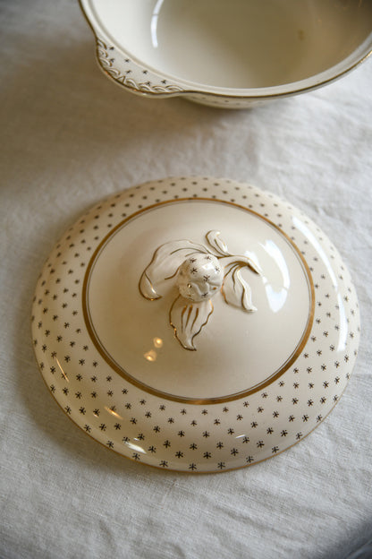 Vintage John Maddock Ivory Ware Tureen