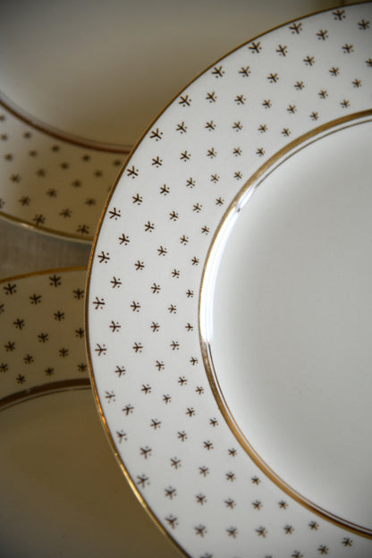 6 Vintage John Maddock Ivory Ware Breakfast Plate