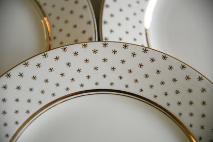 6 Vintage John Maddock Ivory Ware Breakfast Plate