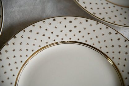 6 Vintage John Maddock Ivory Ware Breakfast Plate