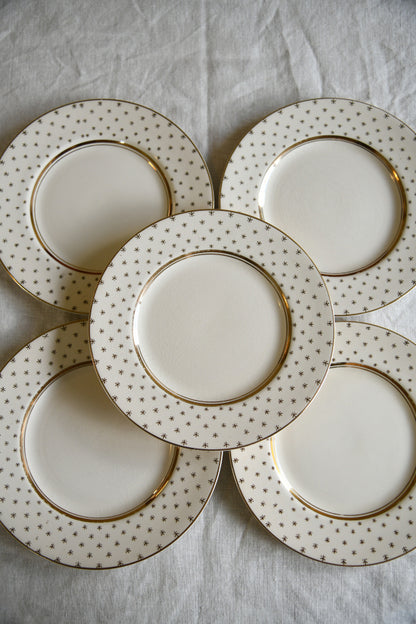 5 John Maddock Ivory Ware Breakfast Plates