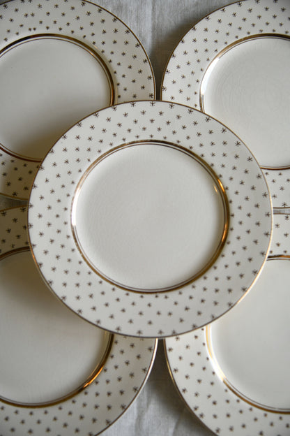 5 John Maddock Ivory Ware Breakfast Plates