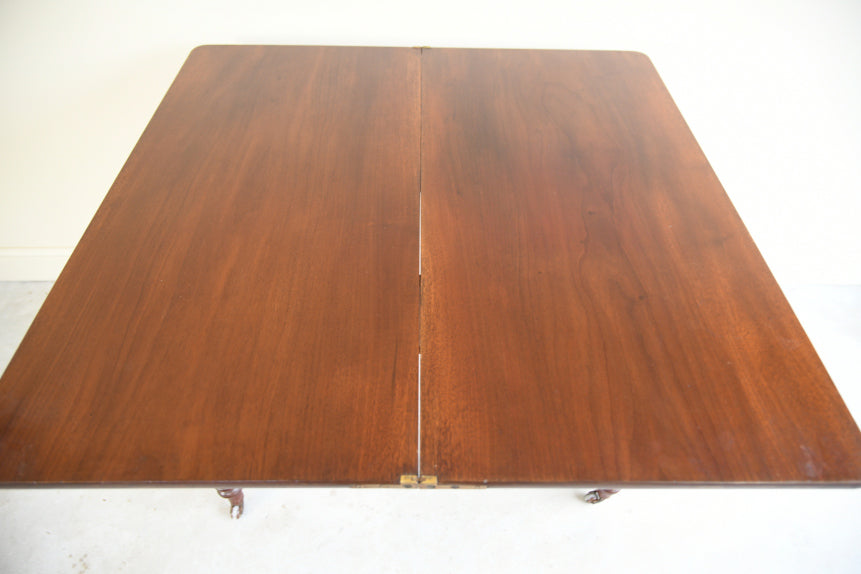 Antique Mahogany Tea Table