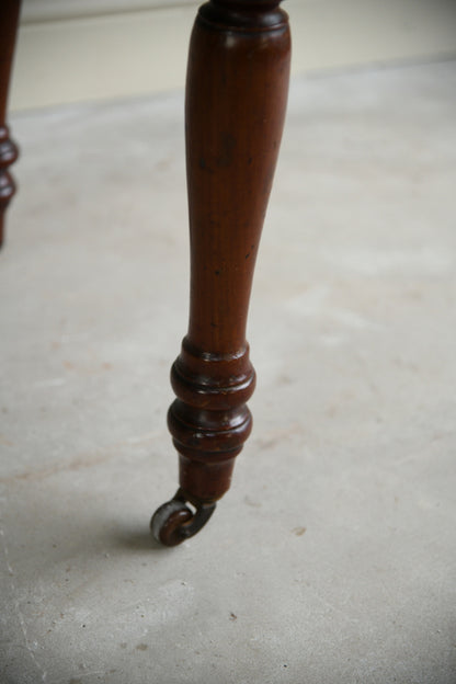 Antique Mahogany Tea Table