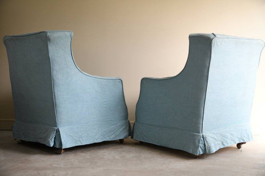 Pair Early 20th Century Armchairs