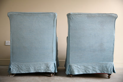 Pair Early 20th Century Armchairs