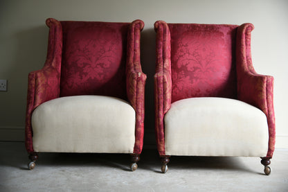 Pair Early 20th Century Armchairs