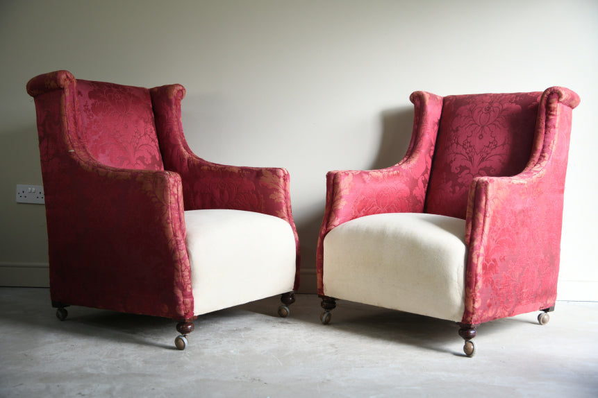 Pair Early 20th Century Armchairs