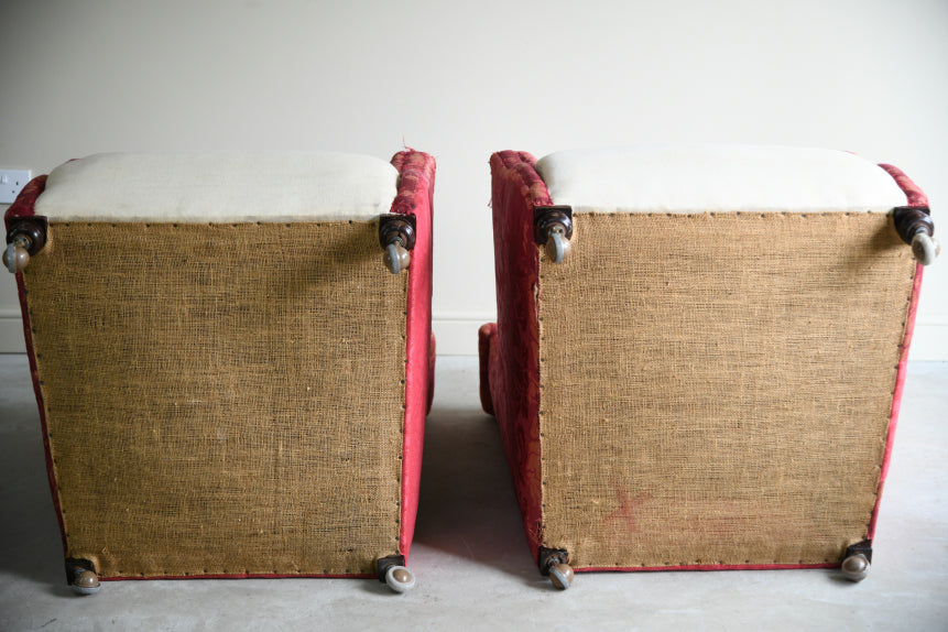 Pair Early 20th Century Armchairs