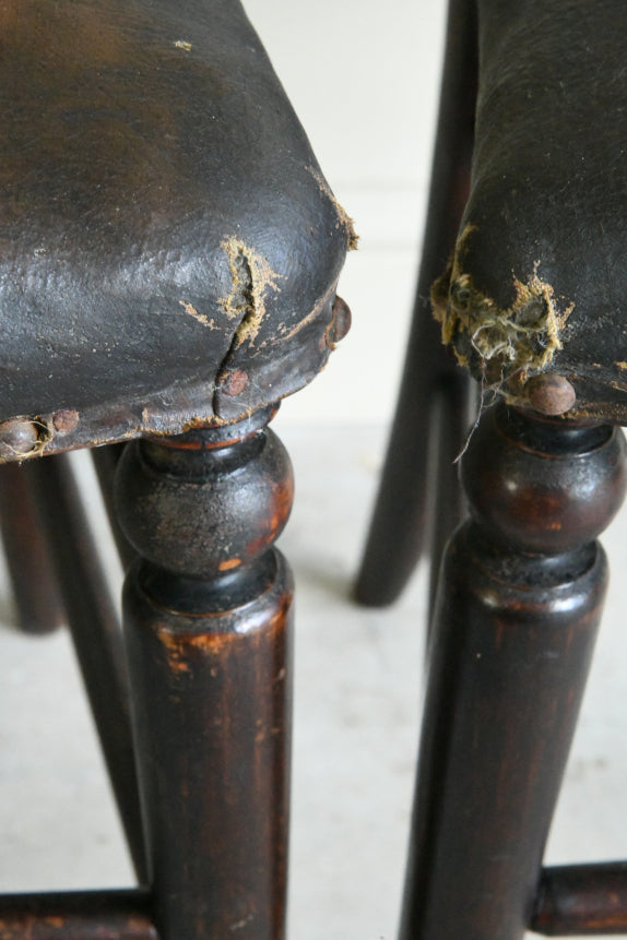 Pair Antique Victorian Occasional Chairs