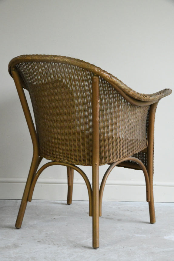 Vintage Lloyd Loom Style Chair – Kernow Furniture