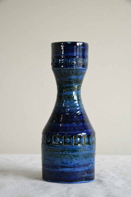 Vintage Arnold Wiigs Fabrikker Blue Vase