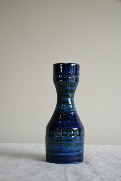 Vintage Arnold Wiigs Fabrikker Blue Vase