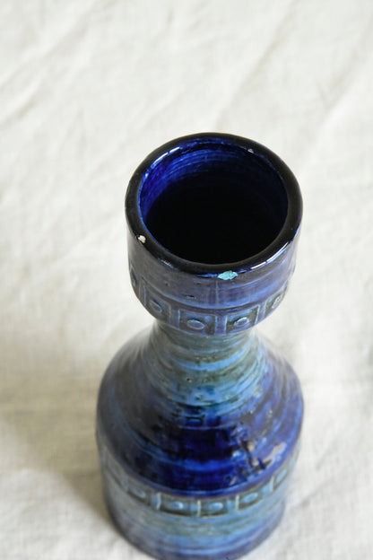 Vintage Arnold Wiigs Fabrikker Blue Vase