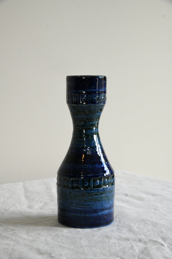 Vintage Arnold Wiigs Fabrikker Blue Vase