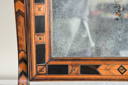 Antique Marquetry Dressing Table Mirror