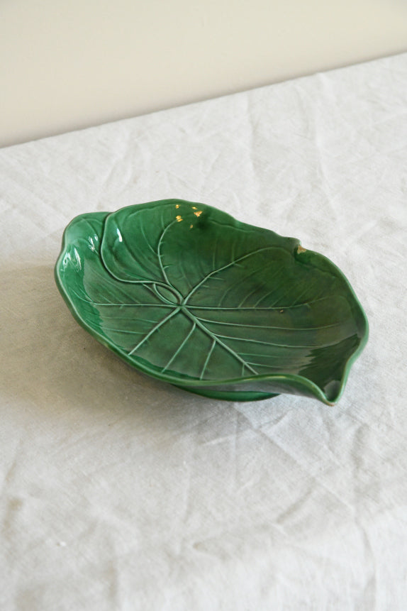 Wedgwood Green Leaf Dish