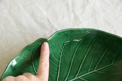 Wedgwood Green Leaf Dish