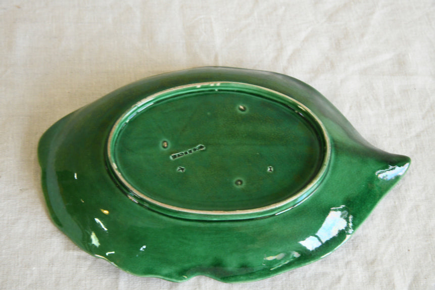 Wedgwood Green Leaf Dish