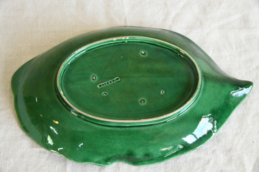 Wedgwood Green Leaf Dish