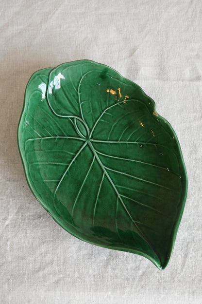 Wedgwood Green Leaf Dish