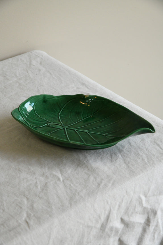 Wedgwood Green Leaf Dish