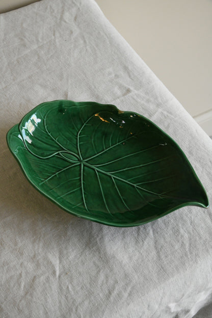 Wedgwood Green Leaf Dish