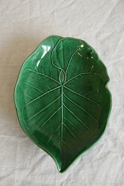 Wedgwood Green Leaf Dish