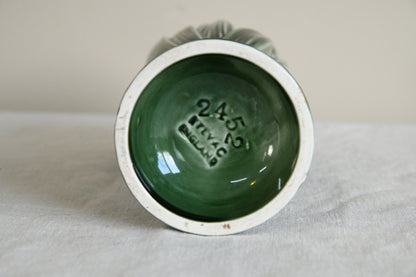 Vintage Green Sylvac Vase